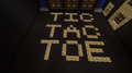 Tic Tac Toe written on the floor