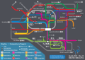 Rev 23's Subway Map [parody of Sydney Trains & London Tube]